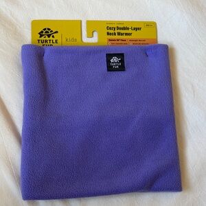 Turtle Fur Kids Cozy Double-Layer Neck Warmer - Purple